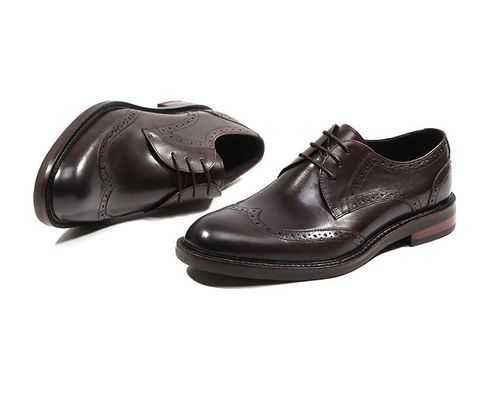 Black Crocodile Pattern Đàn ông áo khoác da Giày nam màu nâu / đen Giày Oxford