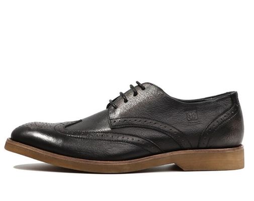 Giày da thoải mái Derby Mens Casual, giày chân mềm thở cho người lớn