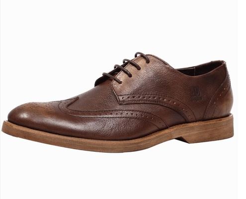 Giày da thoải mái Derby Mens Casual, giày chân mềm thở cho người lớn