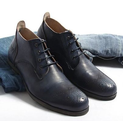 OEM Mens Casual Lace Up Giày thoải mái thở giày lái xe phẳng