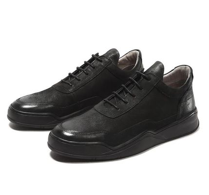 Mùa thu / Mùa xuân Mens Da Casual Giày làm thủ công Da nâu Loafer Giày