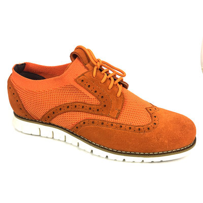 Flyknit Suede Mens Da Casual Shoes, Leisure đan canvas shoes