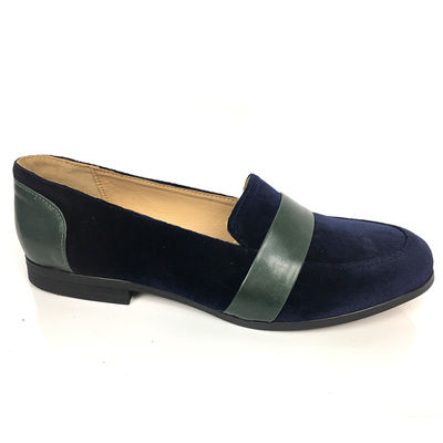 Da thật thoải mái thở trượt trên phẳng Moccasins đàn ông lái xe đi bộ bình thường