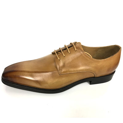 2018 dây chuyền lên Ý da bò nguyên bản bán lẻ xe đạp Toe Mens Giày