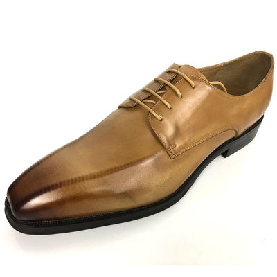 2018 dây chuyền lên Ý da bò nguyên bản bán lẻ xe đạp Toe Mens Giày