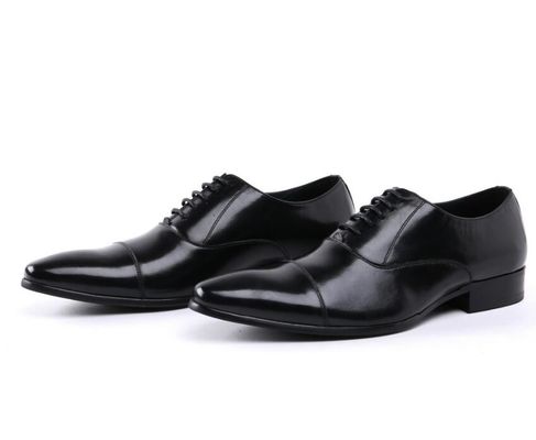 Quân đội Oxford lễ hội da đỏ sĩ quan quân sự đàn ông giày 39-45# kích thước