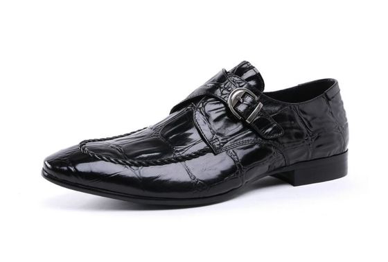 Bàn tay làm bằng da sáng Brogues hình thức giày làm việc màu nâu cho buổi tối mặc bữa tiệc