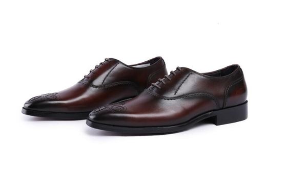 Giày da của người đàn ông, giày Goodyear hoàn toàn làm bằng tay