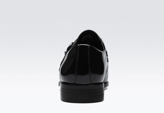 Retro Brogue Đàn ông Giày trang phục chính thức, Giày văn phòng kinh doanh Đen giày Oxford