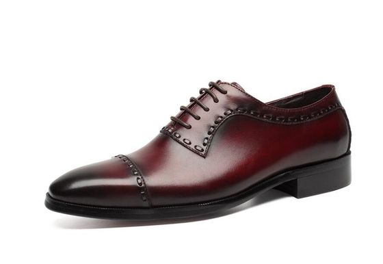 Da mùa xuân / mùa thu Đàn ông váy cưới Giày dép Đàn ông thời trang Goodyear đế Oxford