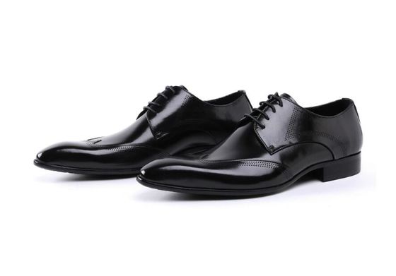 Custom Brogue Brown Brush Off Giày da Đồ mặc thoải mái Đối với nam giới