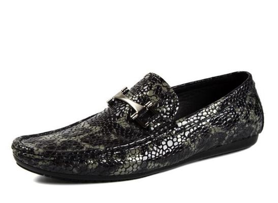 Alligator Da thật Đàn ông Casual Loafers Outdoor Đàn ông PU Loafers Giày