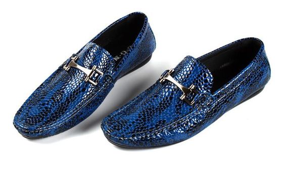 Alligator Da thật Đàn ông Casual Loafers Outdoor Đàn ông PU Loafers Giày
