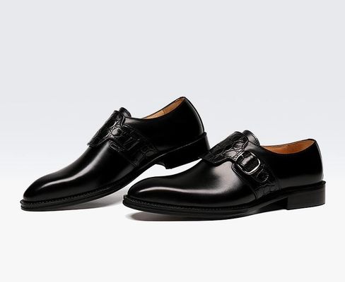 Giày đeo dây đai cao cấp / Giày da nguyên chất kiểu Ý Loafer dành cho nam giới