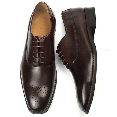 Danh mục Brogue Đồ cưới của nam giới Giày in tùy chỉnh Logo Loafer thiết kế