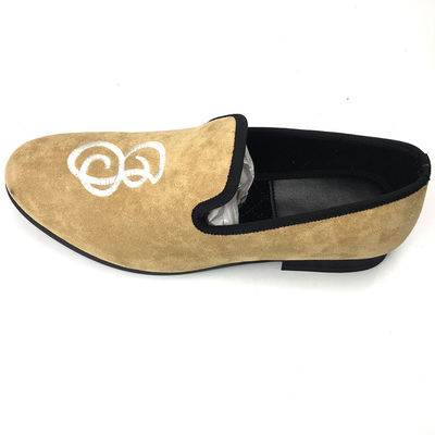 Người đàn ông Custom Velvet Loafers Slip On Men Velvet Dress Slippers Cho Athletic / Văn phòng
