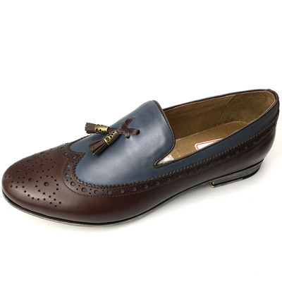 Đồ giày Moccasins Da Đàn ông / Đồ giày Casual Loafers Da chân chính