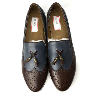Đồ giày Moccasins Da Đàn ông / Đồ giày Casual Loafers Da chân chính