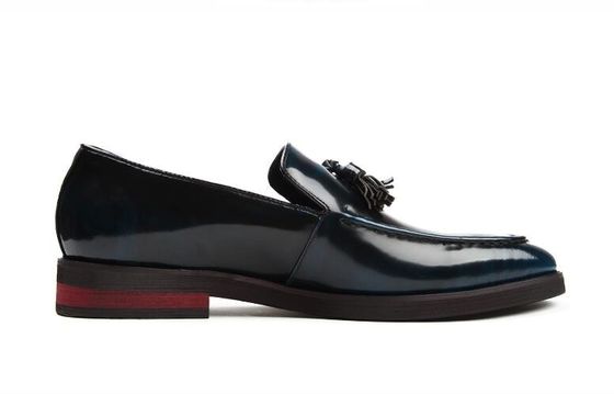 Đứng bền Mens Casual Slippers Da da suede Casual Giày trượt trên loại đóng