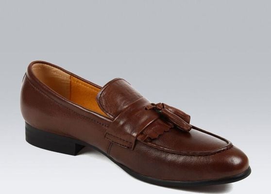 Giày chân chính da lơ Tassel Loafers Giày nam / Da lơ Giày mặc ODM