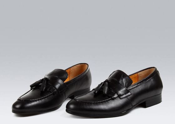 Giày chân chính da lơ Tassel Loafers Giày nam / Da lơ Giày mặc ODM
