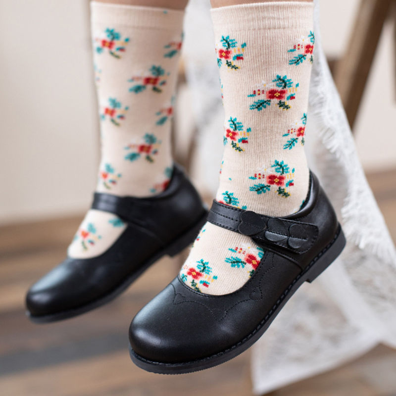 OEM Mary Jane School Shoes Bàn chân tròn Nhìn đẹp tất cả kích thước 26-38
