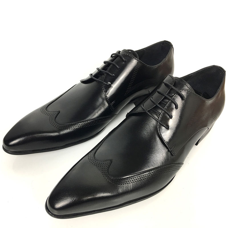 Châu Âu kích cỡ 39 - 47 Đồ giày cưới nam / Giày Brogue da